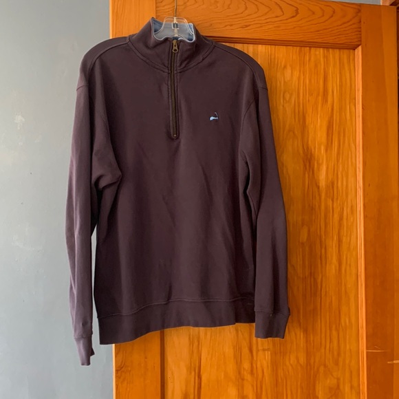 Cuffy’s of Cape Cod Men’s 1/4 zip 100% cotton sweatshirt - Picture 1 of 3